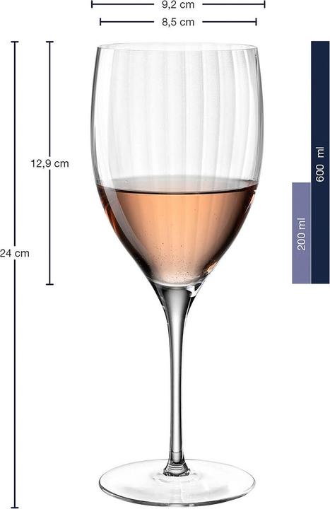 Image du produit Leonardo Poesia Wein- und Sektgläser Set (130 cl, 6 Verres, Flûtes à champagne, Verres à vin blanc, Verres à vin rouge)