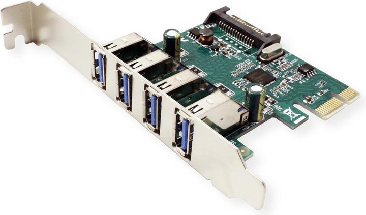 Image du produit Value Carte PCI Express, USB 3.0, 4 ports