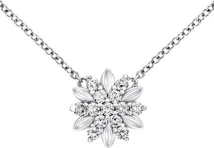 Actual product image Silvego Silver necklace ALIVIA with Swarovski MWN10855A