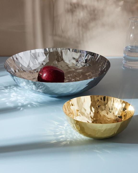 Actual product image Alessi Black steel fruit bowl