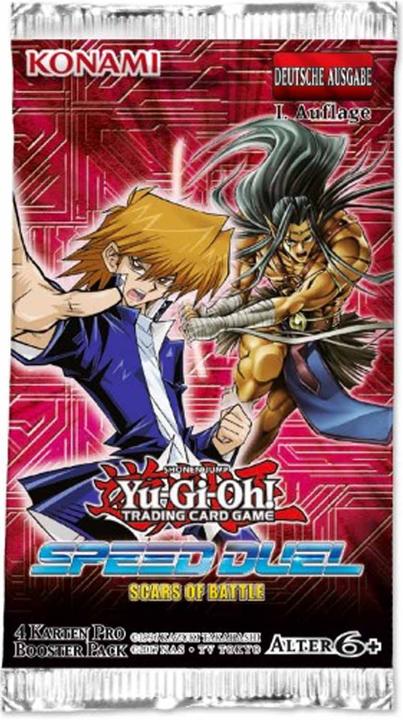 Actual product image Yu-Gi-Oh Speed Duel: Scars of Battle Booster - 1st Edition -! (German, Booster Pack)