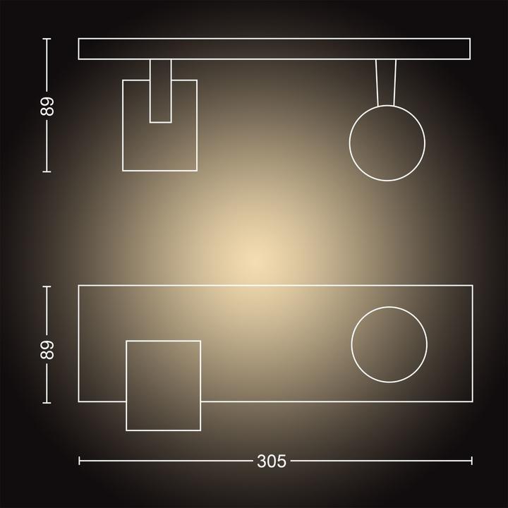 Actual product image Philips Hue Runner Basis BT (700 lm, GU10)