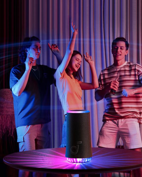 Actual product image soundcore Glow (18 h, Rechargeable battery operated, USB power delivery)