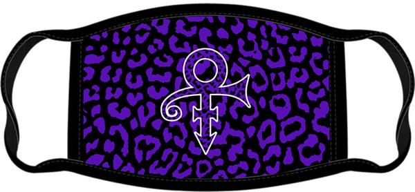 Rock Off Prince Face Mask: Cheetah Love Symbol