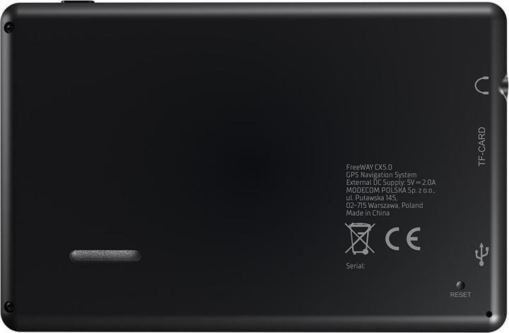 Produktbild Modecom NAVIGATION FreeWAY CX5 MapFactor map Europe (5")