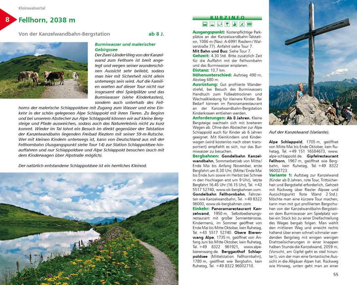 Immagine prodotto Erlebniswandern mit Kindern Oberstdorf - Kleinwalsertal (Tedesco, Eduard Soeffker, 2022)
