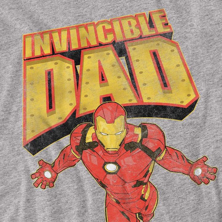 Image du produit Iron Man - T-shirt INVINCIBLE DAD - Adulte (XL)