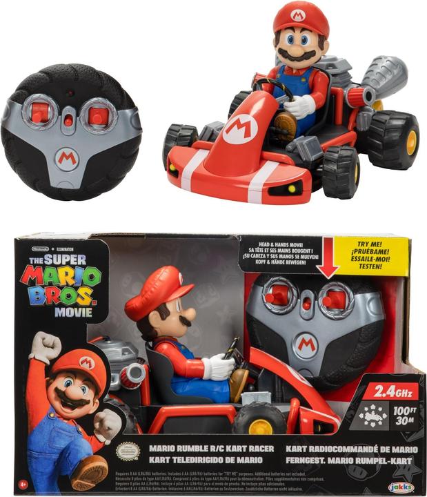 Immagine prodotto Jakks Pacific Super Mario Movie - Super Mario Rumble RC (418224)