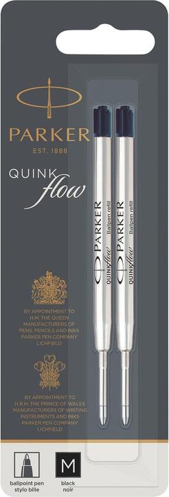 Produktbild Parker Pen Quink Flow (Ersatzmine, Schwarz, 0.80 mm)