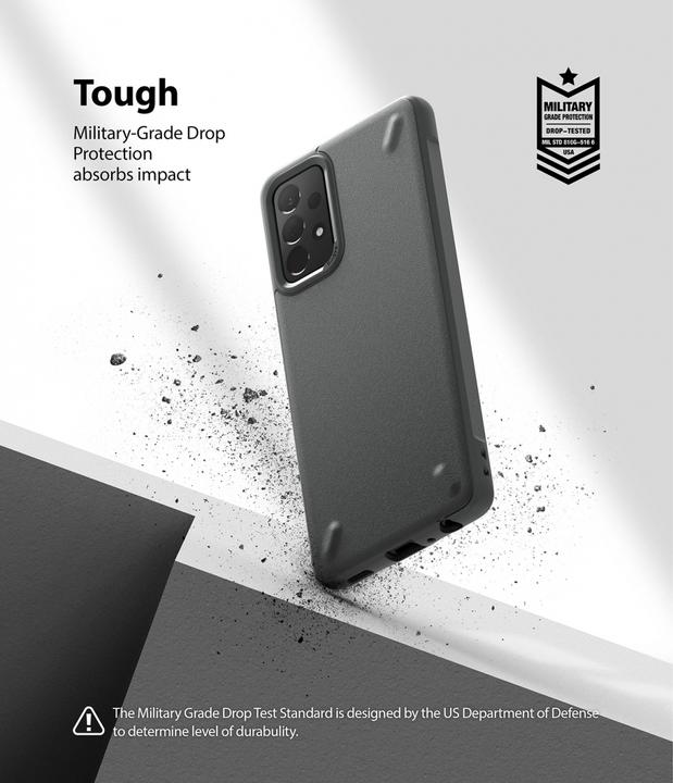 Actual product image Ringke Onyx Durable TPU Case Cover for Samsung Galaxy A72 4G black (OXSG0037) (Samsung Galaxy A72)