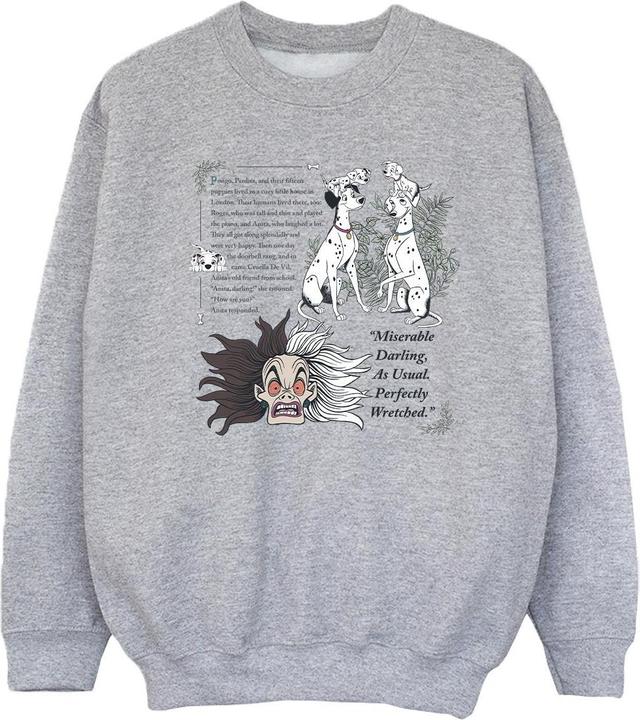 Image du produit Disney - Sweat DALMATIANS MISERABLE DARLING - Fille (128)