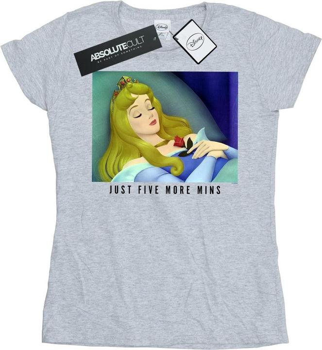 Immagine prodotto Disney Princess Sleeping Beauty Five More Minutes Maglietta Donna (XXL)