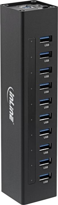 Immagine prodotto InLine Hub USB 3.0 (USB-B, 10 Porti)