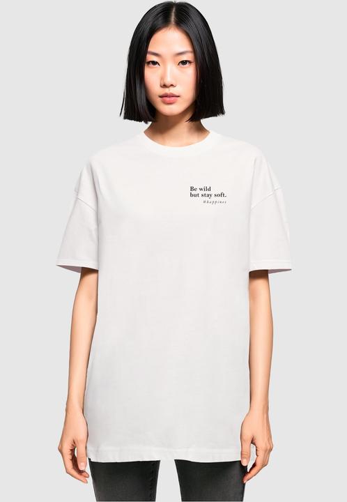 Actual product image Merchcode Ladies Happines Oversized Boyfriend Tee - 118437 (S)