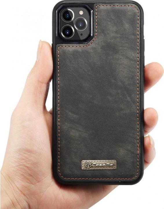 Actual product image Caseme Apple iPhone 11 Pro Max Genuine Leather Wallet Card Case (Apple iPhone 11 Pro Max)