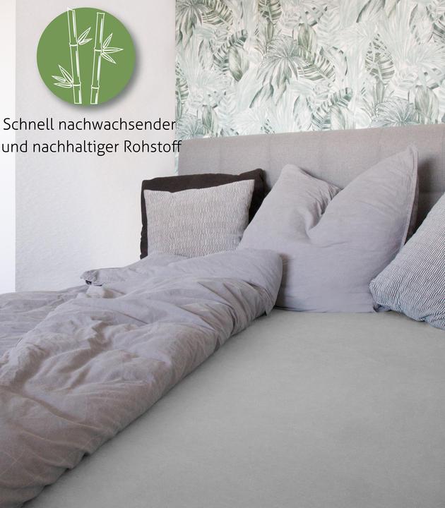 Actual product image Aspero Bamboo fitted sheet Macau (140 x 200 x 30 cm)