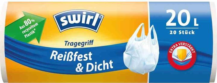 Actual product image Swirl Carry handle bin liners (20 x, 20 l)