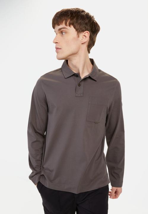 Produktbild Camel Active Langarm Poloshirt aus reiner Baumwolle (M)