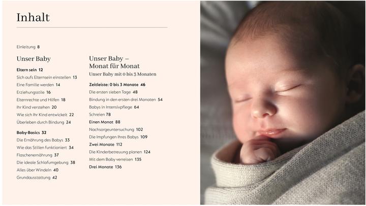 Produktbild Babys erstes Jahr Monat für Monat (Deutsch, Anke Wellner-Kempf, Jenny Hall, Fiona Wilcock, Karen Sullivan, Fabienne Becker-Stoll, 2024)
