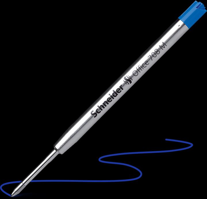 Produktbild Schneider Kugelschreibermine Office 708 (Nachfülleinheit, Blau, 0.50 mm)