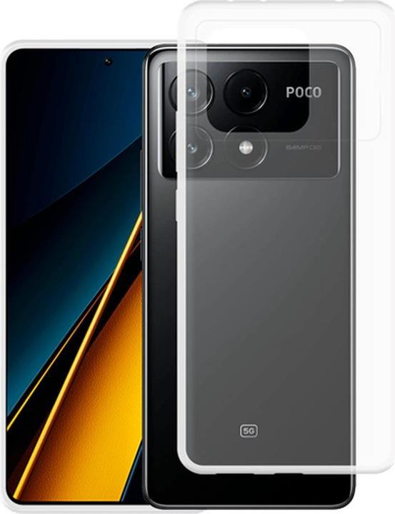Actual product image Just in Case TPU Back Cover Transparent Poco X6 Pro (Xiaomi Poco X6 Pro)