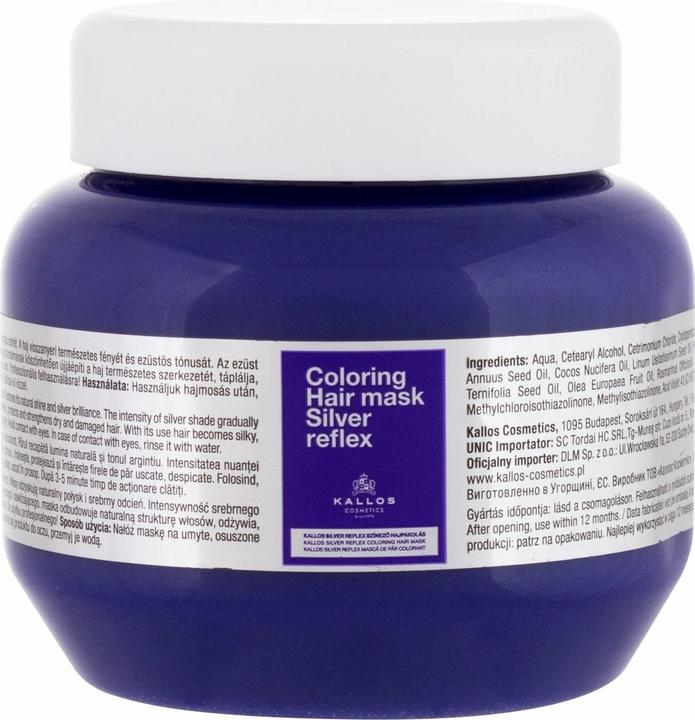 Kallos Cosmetics Kallos - Silver Reflex Mask - Hair Mask (275 ml)