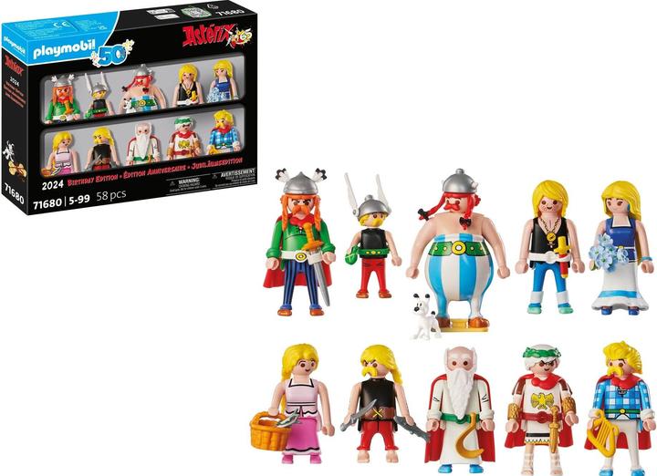Image du produit Playmobil Cesar Irreduct Gaulois Asterix (71680, Playmobil Astérix)
