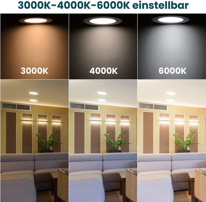 Produktbild Luxula LED CCT Aufbauleuchte (1190 lm)