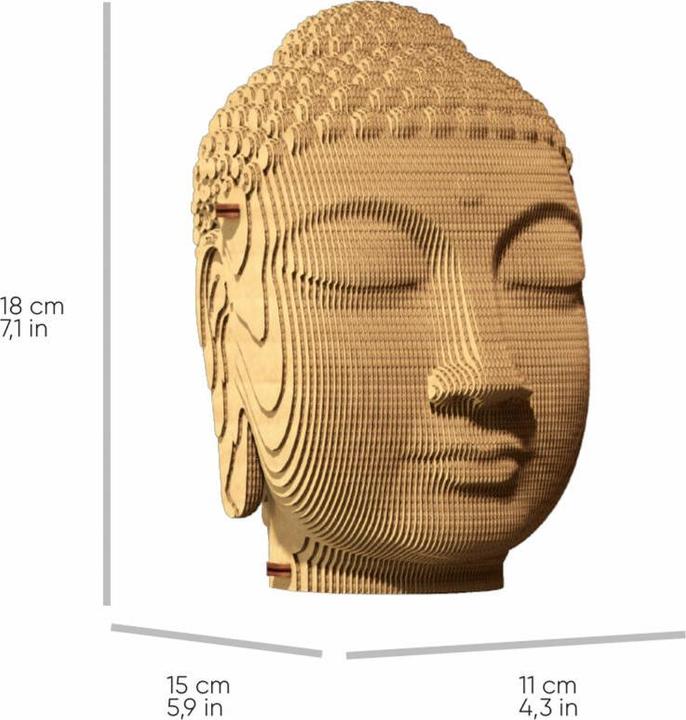 Image du produit Cartonic Bouddha - Modèle 3D en carton