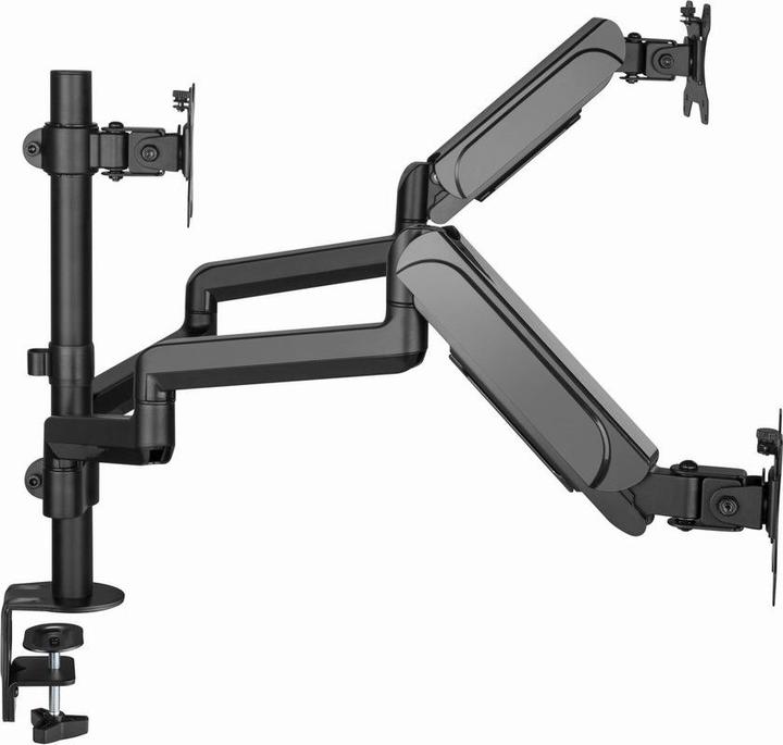 Actual product image Gembird Biurkowe ramię na 3 monitory - regulowane 17-32inch obciążenie do 7kg (Table, 27")