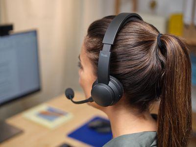 Actual product image Trust AYDA USB-ENC PC Headset (Wireless, Cable, USB-C)