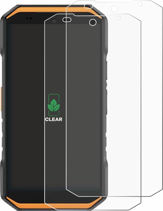 Image du produit ScreenLeaf Film de protection d'écran, Protection d'écran Écologique, Clear, Anti-Rayures (2 pièce(s), Ulefone Armor X)