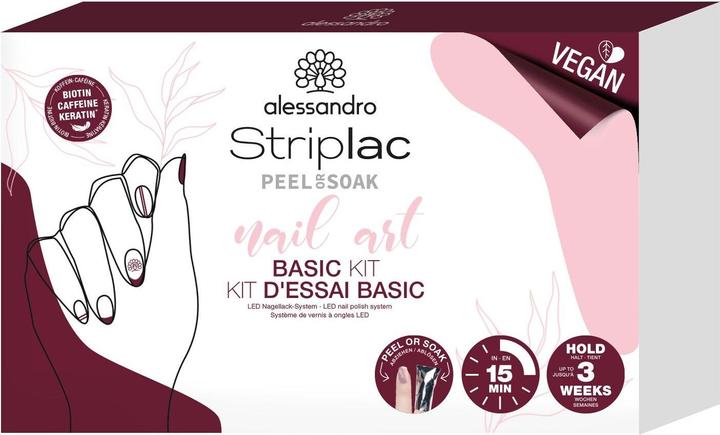 Produktbild Alessandro Striplac Peel or Soak (Transparent, Gel-Effekt Nagellack)