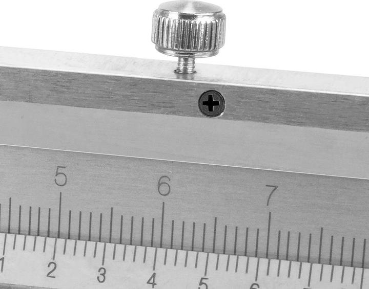 Produktbild Stahlwerk Messschieber 0-150 mm DIN 862 aus gehärtetem Carbon-Stahl (15 cm)