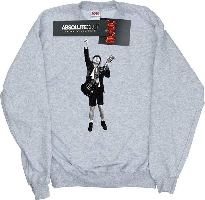 Actual product image AC/DC Boys Angus Young Cut Out Sweatshirt (152, 158)