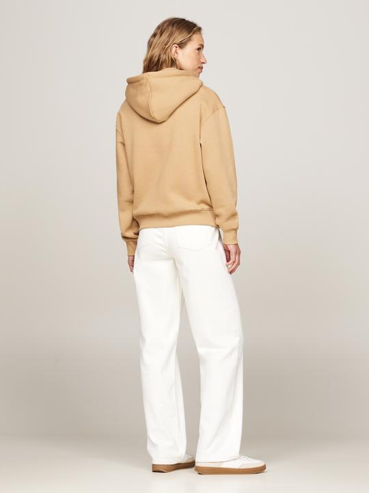 Actual product image Tommy Hilfiger Hoodie Dames Regular Fit - Beige - Maat XL (XL)