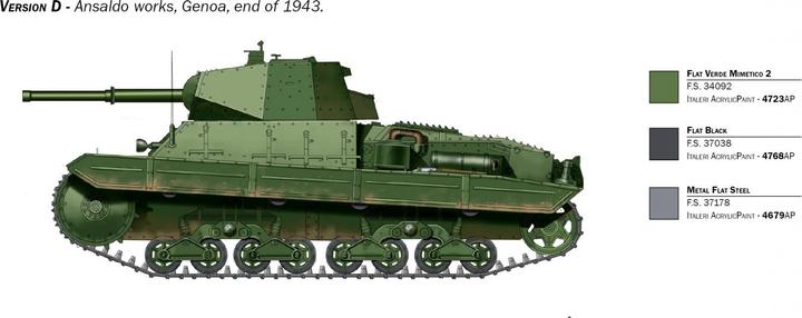 Actual product image 1:35 Carro Armato P40