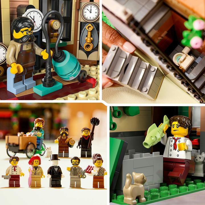 Actual product image LEGO Tudor-style corner house (10350, LEGO Icons, LEGO Rare Sets)