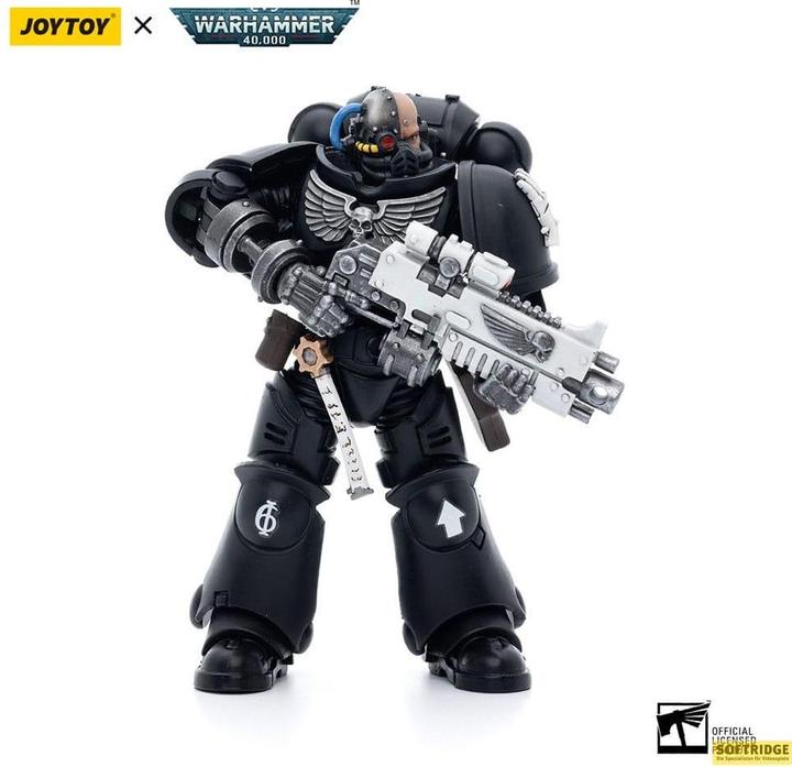 Produktbild Joy Toy Warhammer 40k figurine 1/18 Iron Hands Intercessors Brother Gravak 12 cm