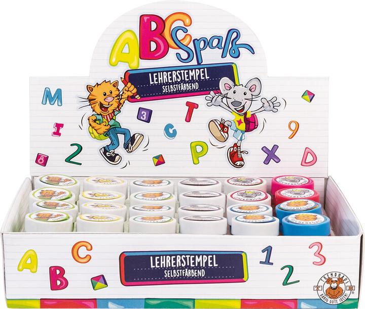 Produktbild Trendhaus Abc Spass Lehrerstempel Selbstfärbend