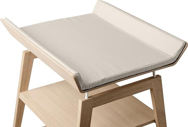 Leander Changing Pad Cover Linea Cappuccino