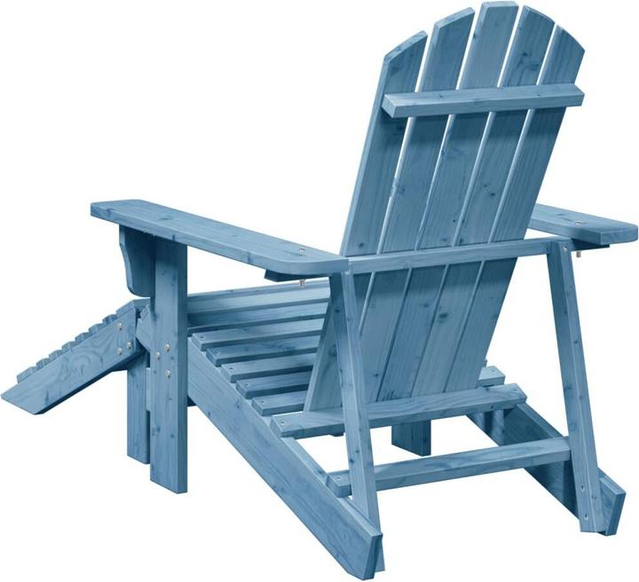 Image du produit VidaXL Chaise Adirondack avec repose-pieds