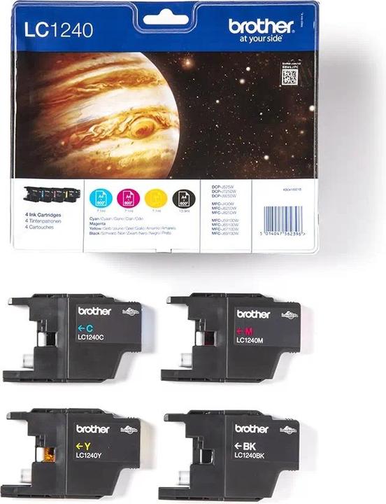 Produktbild Brother LC-1240VALBP Value Pack (M, BK, Y, C)
