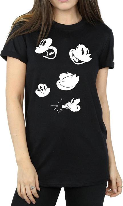 Immagine prodotto Disney Mickey Mouse Faces Maglietta Ampia Donna (L)