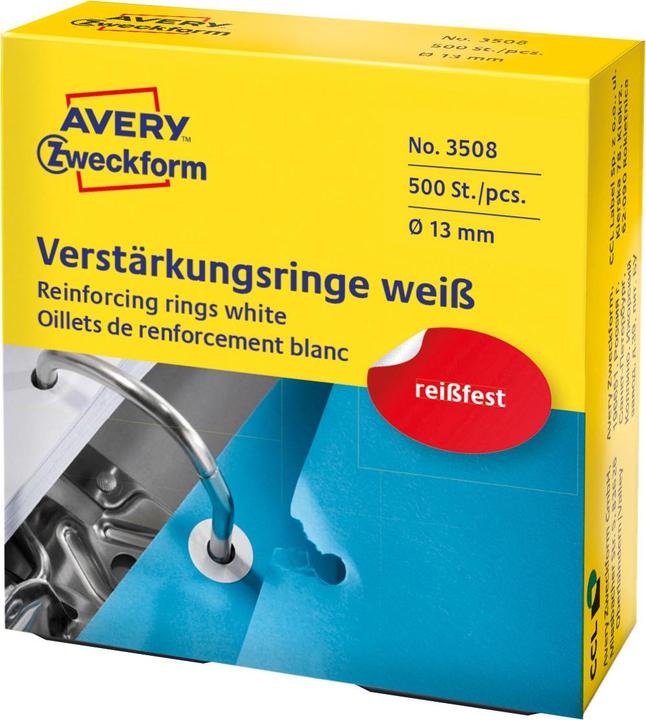 Produktbild Avery Verstärkungsringe