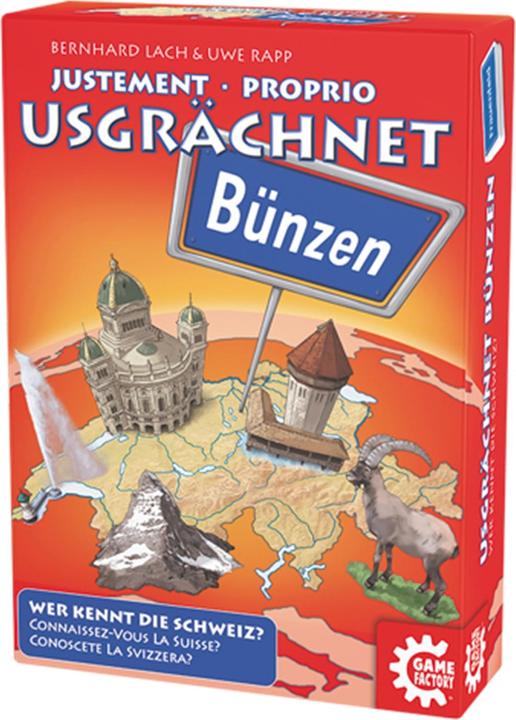 Game Factory Usgrächnet Bünzen (Deutsch)