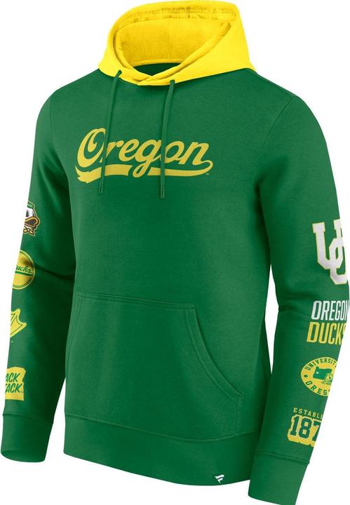 Produktbild Fanatics Oregon Ducks NCAA Sleeve Patches Hoody - 3XL (3XL)