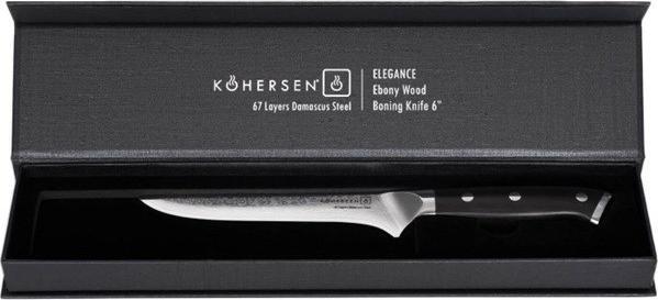 Produktbild Kohersen Nóż do trybowania Boning Elegance Ebony Wood 15 2cm (29 cm)