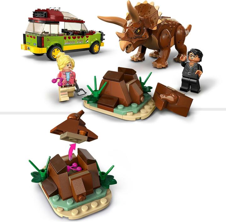 Produktbild LEGO Triceratops-Forschung (76959, LEGO Jurassic World)