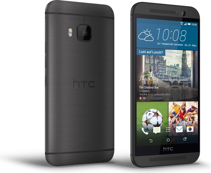 HTC One M9 (32 GB, Gunmetal Grey, 5", Single SIM, 20 Mpx, 4G)